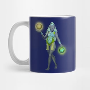 character with a magic ball Mug